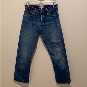 Re/done x Levi’s high rise crop Jean